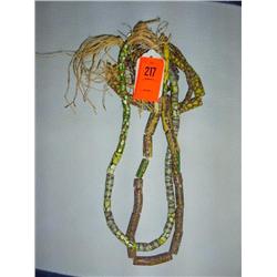 5 strands African trade beads