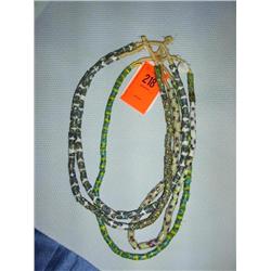 4 strands African trade beads