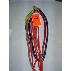 5 strands African trade beads