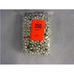 400 grams 8mm Silver Plate Beads