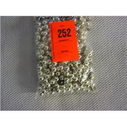 400 grams 8mm Silver Plate Beads