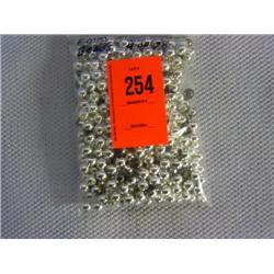 400 grams 8mm Silver Plate Beads