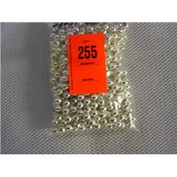 400 grams 8mm Silver Plate Beads