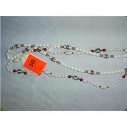 2 Dolomite necklaces