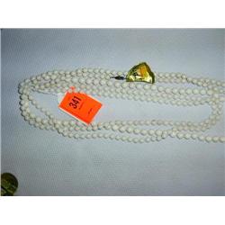 4 Dolomite necklaces