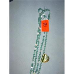 2 Amazonite necklaces