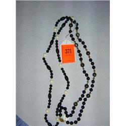 2 Black Onyx necklaces