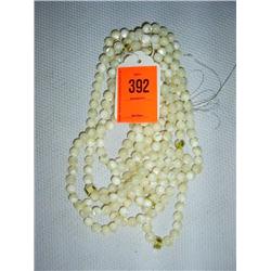 7 Mother of pearl strands