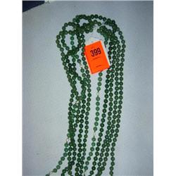 5 Aventurine necklaces