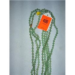 4 Aventurine necklaces