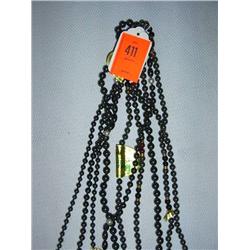 5 Hematite necklaces