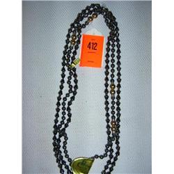 3 Hematite necklaces