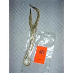 1 liquid silver necklace