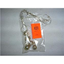 5 sterling silver "fairy chime" balls