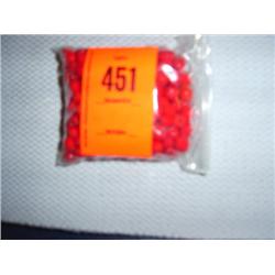 294 red glass faceted beads