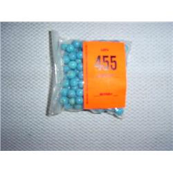 172 8mm dark blue glass beads