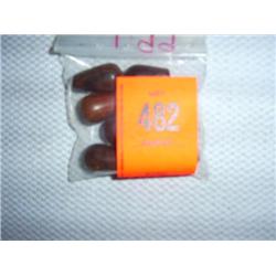 9 "tear drop" shaped wooden beads