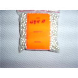 1000 4mm silver-tone beads