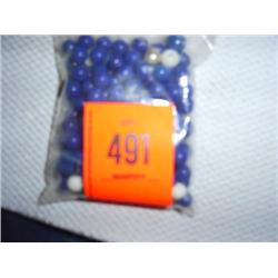 152 8mm purple glass beads