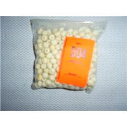 338 8mm carved bone beads