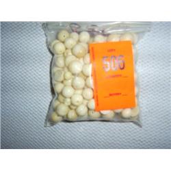 117 10mm X 12mm split bone beads