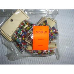 320 grams small bead mix, metal, glass, wood, etc