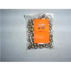 122 8mm sterling silver beads