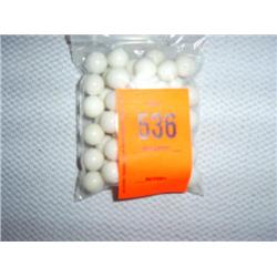 48 12mm white jade beads