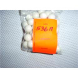 48 12mm white jade beads