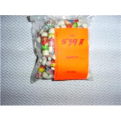 60 hand painted Peruvian beads