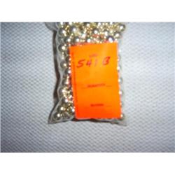 165 10mm silver plate beads