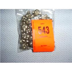 49 stamped pattern metal beads
