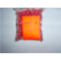 125 8mm red hand wound glass beads