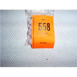 31 10mm white glass beads