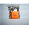 Image 1 : 106 agate beads. Misc sizes and colors.