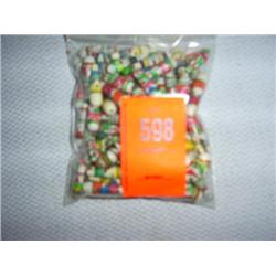 102 hand painted Peruvian beads