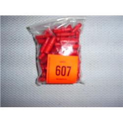 74 6mm X 24mm carved, dyed bone