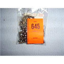 1 33" hand knotted strand "iris" fresh water pearls, plus partial strand.