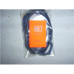 84 6mm X 12mm blue sand cast glass beads