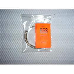 1 sterling silver "serpentine" necklace