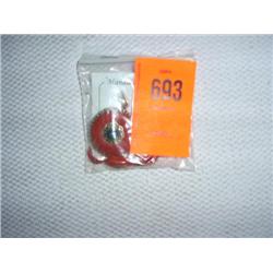 Azurite/Malachite pendant and two beads