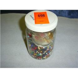 Quality bead mix. Includes semi-precious stone, glass, metal, bone & pearls. Includes hardware for 6