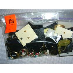 Assorted pierced earrings