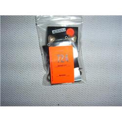 3 pair sterling silver earrings set with coral