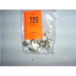 5 sterling silver elephant pendants