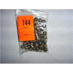 72 sterling silver beads. Highly tarnished 10mm satin finish beads.