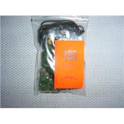 4 items: 1 aventurine necklace with broken clasp, 16"; 3 thongs with charms.