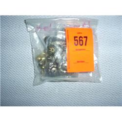 54 count variety pack of metal beads