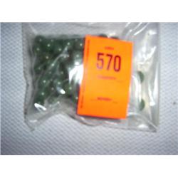 97 Beaads: 87 10mm dark aventurine beads; 10 12mm aventurine beads