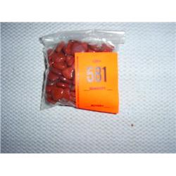 98 12mm X 12mm flat red jasper heart beads